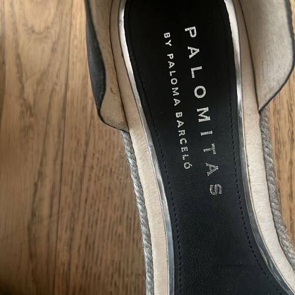 PALOMITAS BY PALOMITAS BARCELO WEDGE PLATFORM LEATHER SANDAL SIZE 41‎ - Picture 4 of 6
